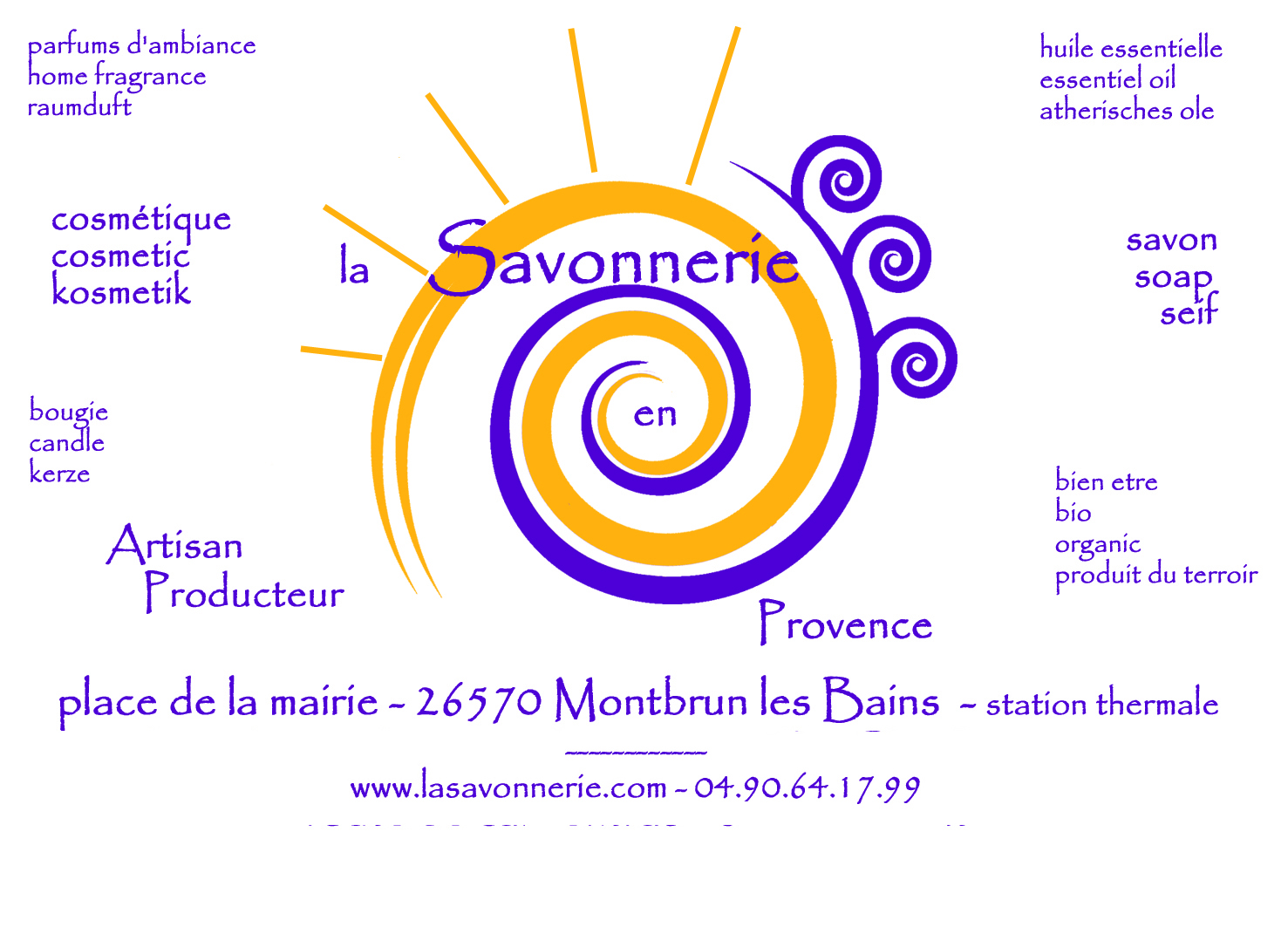 La Savonnerie en Provence à Montbrun-les-Bains - Site de l'Office de  tourisme des Baronnies en Drôme Provençale
